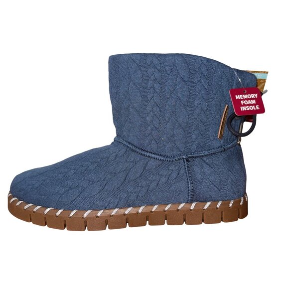Muk Luks Womens Twilight Ankle Boots Hoboken Memory Foam Insole Size 10 - Picture 1 of 9